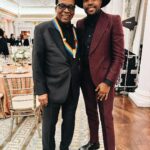D-Nice Instagram - What an amazing night as we celebrated @queenlatifah @therealdionnew Billy Crystal, Barry Gibbs, and Renee Fleming at the State Dinner hosted by the Secretary of State. It was great seeing @sheilaedrummer, @mclyte, and @herbiehancock. #KennedyCenter @kennedycenter Fit: @Gucci Washington D.C.