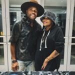 D-Nice Instagram - Super Bowl week has been a vibe out here in Vegas. Yesterday, I made a guest appearance at @neimanmarcus Las Vegas for a private #InCircle VIP invitation only Tailgate event. I was definitely excited when @darealpepa of Salt N Pepa came through. Legends in the building! Thanks to the Neiman Marcus team for the hospitality.
