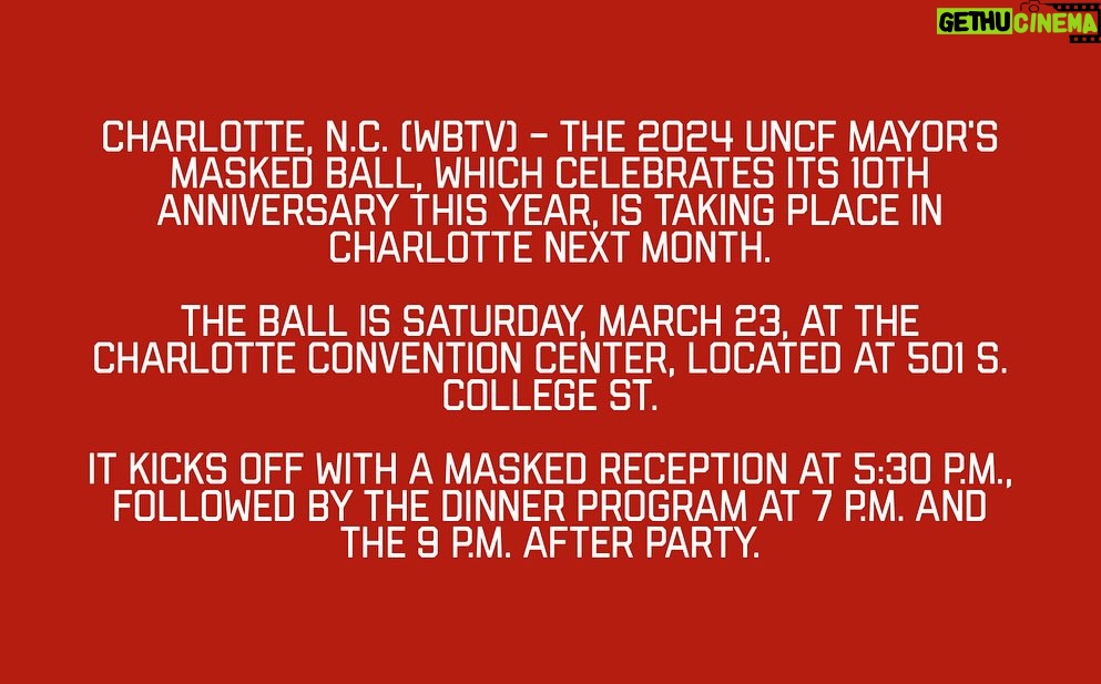 D-Nice Instagram - I read this earlier on a Google alert and it made me smile. Iโm being honored in Charlotte by the Mayor and the UNCF at the Mayorโs Masked Ball on March 23rd. Although I donโt do what I do for accolades, it feels great to be recognized for doing some good things for people. Thank you Mayor @vilylescltt and the @uncfcharlotte. ๐๐พ๐๐พ๐๐พ