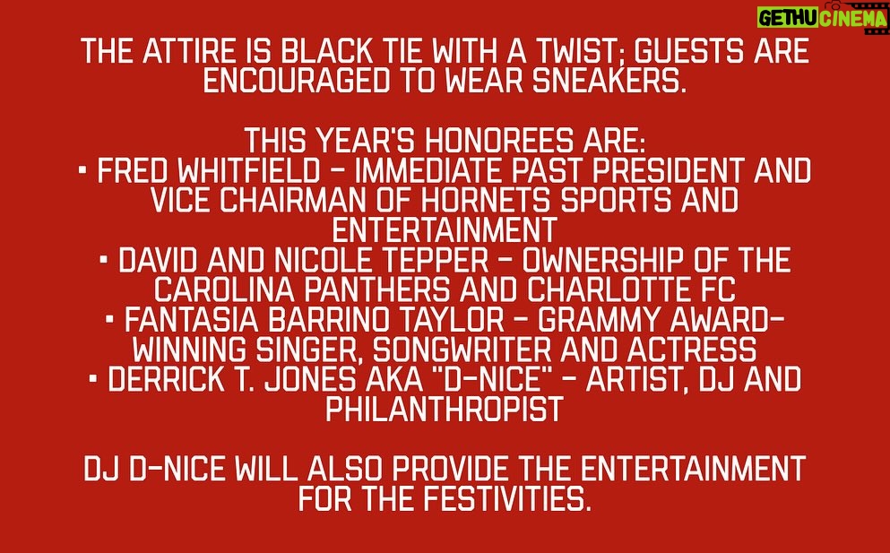 D-Nice Instagram - I read this earlier on a Google alert and it made me smile. Iโm being honored in Charlotte by the Mayor and the UNCF at the Mayorโs Masked Ball on March 23rd. Although I donโt do what I do for accolades, it feels great to be recognized for doing some good things for people. Thank you Mayor @vilylescltt and the @uncfcharlotte. ๐๐พ๐๐พ๐๐พ