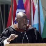D.B. Woodside Instagram - Amended to include the full version! Part 4 and the last installment of my @ualbany commencement speech! If you’ve missed the prior 3 segments, they’re available in my grid. Thank you again for the opportunity @ualbany. It was a real honor and a privilege to speak to you, Class of ‘23. Please be bold and seize your lives. The world needs you now more than ever. 💜💛 #greatdanes #ualbany #classof2023 #dbwoodside