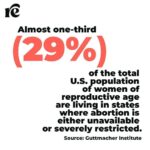 D.B. Woodside Instagram - #repost @rewirenewsgroup • Over 100 days since the Supreme Court overturned #RoeVWade, almost one-third (29%) of the total U.S. population of women of reproductive age are living in states where abortion is either unavailable or severely restricted, according to new data from @guttmacherinstitute. Under threat of prosecution, 66 clinics across 15 states have been forced to stop offering abortions. Of these, 40 clinics are still offering services other than abortion, while 26 have shut down entirely. Only 13 abortion clinics remain across these 15 states, and all of those are located in Georgia, which is enforcing a 6-week ban. The 14 states where abortion is currently unavailable accounted for 125,780 abortions in 2020. Georgia accounted for another 41,620 abortions.