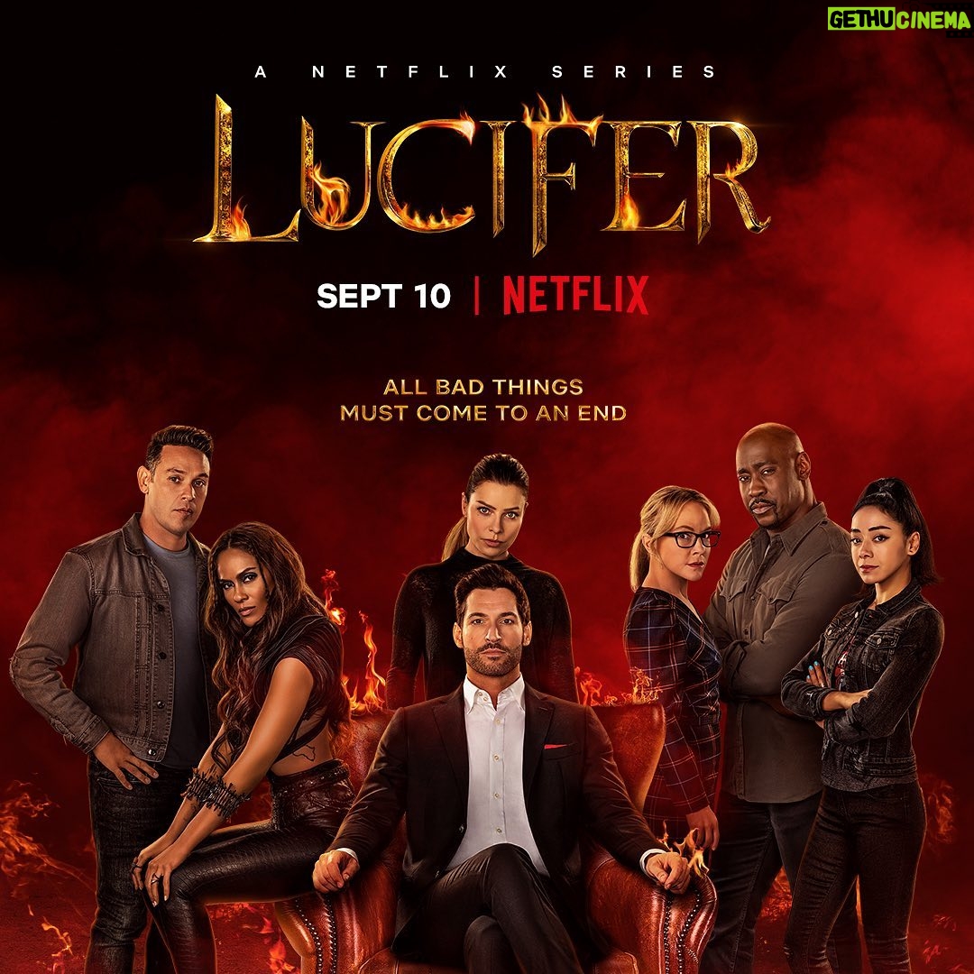 D.B. Woodside - 110.4K Likes - All bad things must come to an end! The final season of @lucifernetflix premieres September 10th on @netflix. 😈