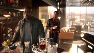 D.B. Woodside Instagram - When you get your drink and it’s not what you thought it was going to be. #lucifer #amenadiel #dbwoodside