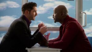 D.B. Woodside Instagram - What’s your best caption? I’ll pin my favorite one! #lucifer