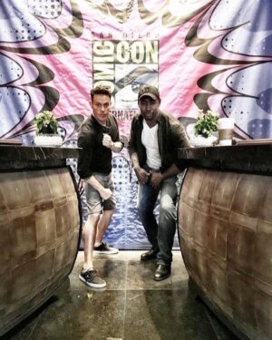 D.B. Woodside Instagram - When at @comic_con… #lucifer  #dbwoodside #fbf