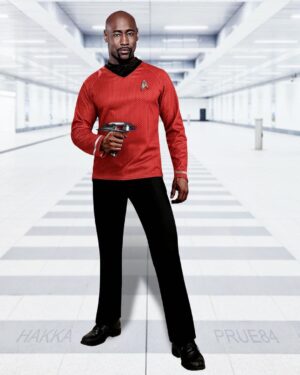 D.B. Woodside Instagram - I mean... 🤷🏾‍♂️ Thank you for this Prue84 #startrek #NnamdiUhuro #dbwoodside