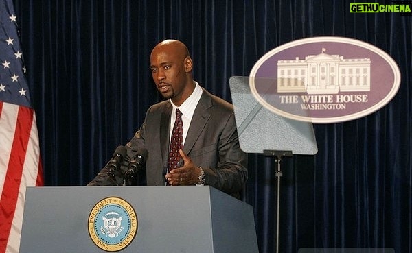 D.B. Woodside Instagram - #FBF to simpler times when Wayne Palmer was President. #24 #dbwoodside #waynepalmer Washington D.C.