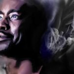 D.B. Woodside Instagram - Love this so much. Striking #fanart, @lady_art_project. Thank you. #amenadiel