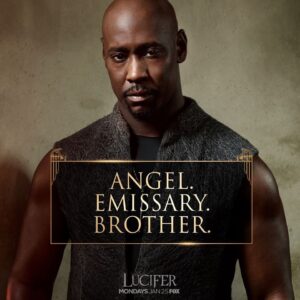 D.B. Woodside Instagram - The beginning of it all! Original Lucifer promo for Fox.  #flashback #fbf #amenadiel #dbwoodside