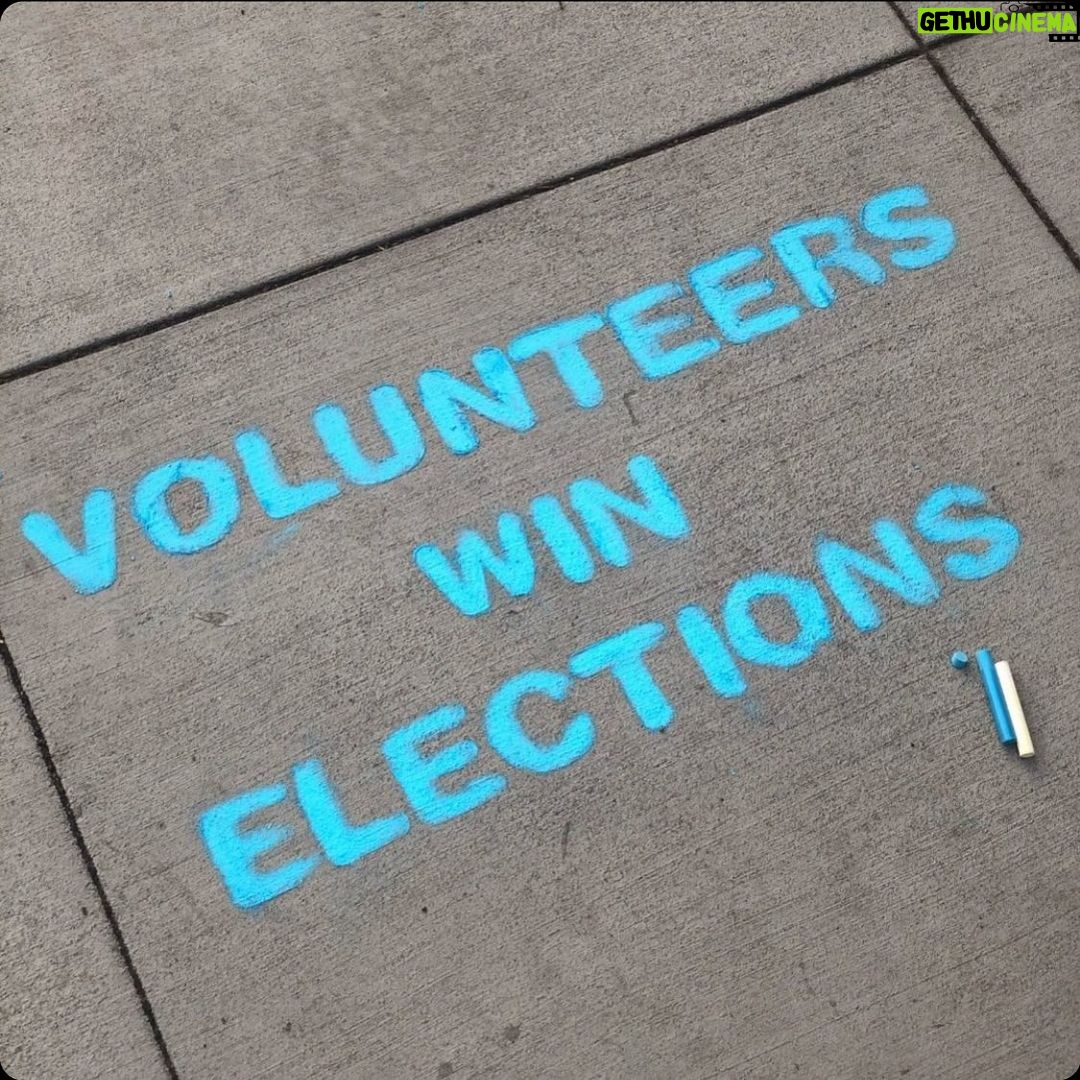 D.B. Woodside Instagram - Please don’t wake up the morning after the election wishing you had done more. Not this year. Volunteer in the states where your time will go furthest. Please go on over to VolunteersWinElections.com 🙏🏾❤️