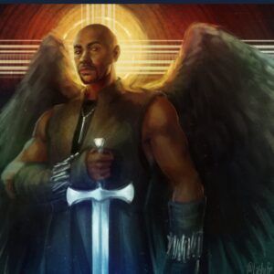 D.B. Woodside Instagram - 𝙁𝙪𝙧𝙮 𝙤𝙛 𝙂𝙤𝙙 - 𝘼𝙢𝙚𝙣𝙖𝙙𝙞𝙚𝙡 
By lashifr @lashifr 😈
——————————
Thank you for your artwork! Amazing! 🙏🏾❤️—
#LuciferFanart #LuciferNetflix  #Amenadiel