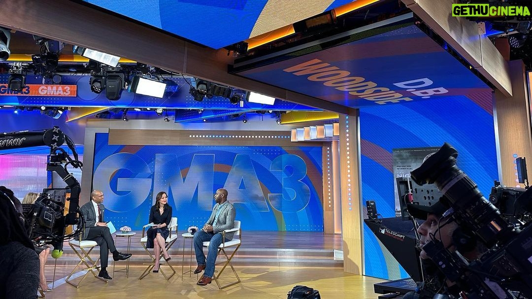 D.B. Woodside Instagram - @abcgma3, thank you for having me on to discuss #TheNightAgent. Still #1 in the US today on @netflix! 👀