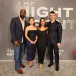 D.B. Woodside Instagram - #TBT - The Night Agent Premiere. Before we knew there would be a Season 2! @netflix #TheNightAgent