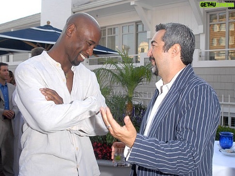 D.B. Woodside Instagram - #Flashback to the 24 days with the great director Jon Cassar! We always had the best of times on and off set. #24 #waynepalmer #dbwoodside #fbf