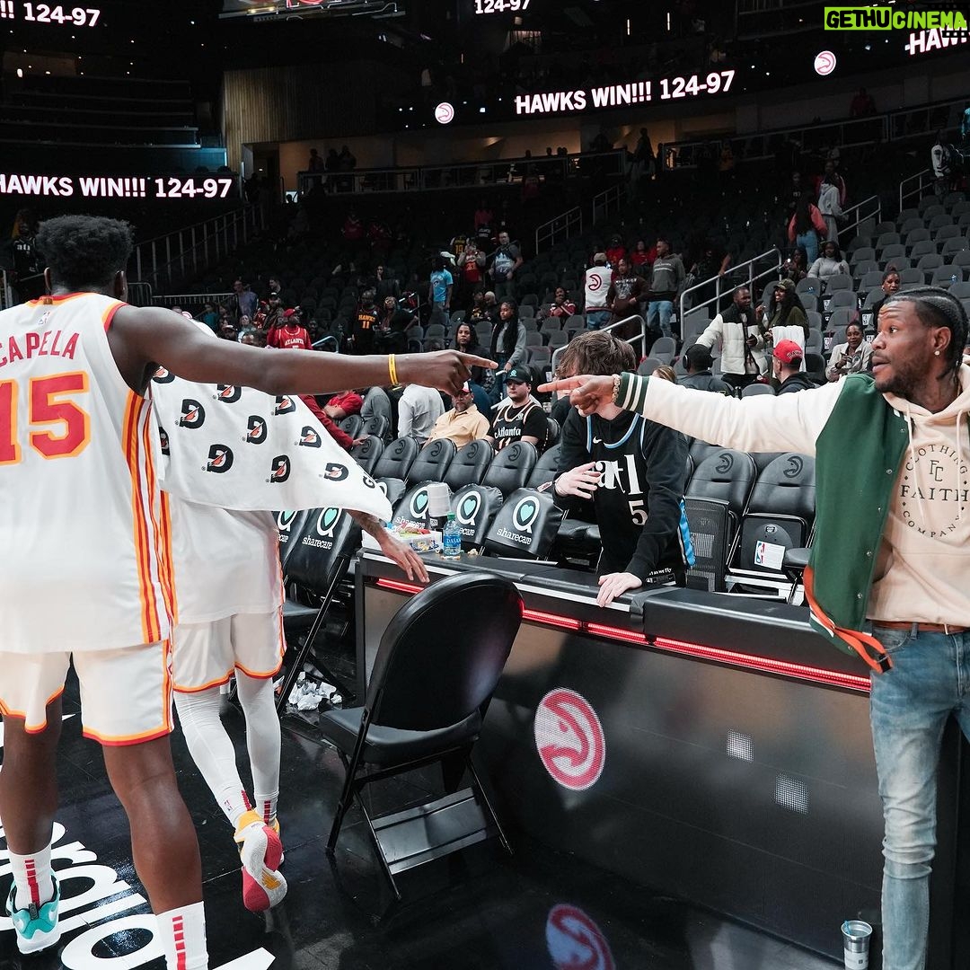 D.C. Young Fly Instagram - @atlhawks did that 1 tonite 🔥🔥🔥🔥 we was on dey headdddd