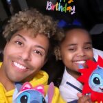 D.J. "Shangela" Pierce Instagram - Happy 10th birthday to Uncle DJ’s lil’ Princess! 💖🎉🎂 Yesterday u were just a babyyyy 😭 #HalleLiloAndStitch Paris, Texas