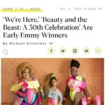 D.J. "Shangela" Pierce Instagram - TWO MORE EMMYS FOR WE’RE HERE!! 🎉🎉 Thank u @televisionacad and Congratulations to the wardrobe and hair styling teams of season 3!!!! I’m so PROUD of the amazing talent shown by these brilliant LGBTQ+ artists, and the part their creative ideas played in telling the powerful stories of me @bobthedragqueen and @eurekaohara’s drag kids in each city. As we three OG hosts/co-producers move forward to new individual opportunities, this is a beautiful celebration of what’s been created and what’s to come! ❤️ The awards were specifically based on the St. George, Utah episode (S3, ep 2 on @streamonmax) … so swipe to see some pics!! And shout out to the @werehere S3 makeup teams who won their category the previous year. Last pic is all WH #TeamShangela in the desert!! 🌵 Team Shangela Wardrobe Stylists @diegomontoyastudio @rickyrey Tailoring @mindylamour Hair @wigsandgrace @tyyharris Makeup @lushiousmassacr Assistant @liamrileycb 📸 @gregendries And major love to all the other WH squad team awardees @realdominocouture @marcosquared @blakedannymakes @sharonjmalka 💕 St George, Utah