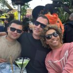 D.J. "Shangela" Pierce Instagram - Yesterday was a DREAM!!! I have such great respect and admiration for @jlo … I’ve met her on several occasions and EVERY TIME she just radiates LOVE and JOY … and biiiish, she looks RIGHT! Plus, y’all know she’s always been down with the drag and LGBTQ+ community. I’m late posting (I was in the moment!) … but here are a few videos and pics from @theabbeyweho … with Miss Lopez serving up @delola and me fully hyping up the Doll! ❤️😂 Congrats on the new single and upcoming album JLO! And a huge thanks to #TeamJLo, the Abbey family … especially @davidcooleyla #tristanschukraft @toddbarnesweho for always opening your arms to me and my crew! Xo What a day!! Oh and if ur wondering, my lil corset snatched salmon sweater (with rhinestone corset cord in the back) is from @waltercollection. 😁 #CantGetEnough #Delola #jlo West Hollywood, California