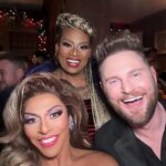 D.J. "Shangela" Pierce Instagram - More pics from last night @glaad 💙 #selfiequeen Bel Air, California