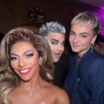 D.J. "Shangela" Pierce Instagram - More pics from last night @glaad 💙 #selfiequeen Bel Air, California