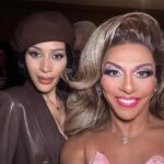D.J. "Shangela" Pierce Instagram - More pics from last night @glaad 💙 #selfiequeen Bel Air, California