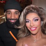 D.J. "Shangela" Pierce Instagram - More pics from last night @glaad 💙 #selfiequeen Bel Air, California