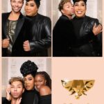 D.J. “Shangela” Pierce Instagram – My Rokael ❤️ I love u friend and I’m SO PROUD of You!!!! Congrats on your newest @rokaelbeauty golden launch tonite. Can’t wait to unbox!!! 💛💋 Great running into friends @patrickstarrr @hankandhenry_ and having a Wadley family outing with my kidz @nickvosian @liamrileycb 😁 SWIPE >>> last slide is from the first time @rokaelbeauty painted baby Shangie back in 2011! Look at life!!! Los Angeles, California