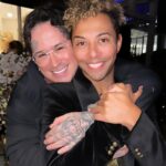 D.J. “Shangela” Pierce Instagram – My Rokael ❤️ I love u friend and I’m SO PROUD of You!!!! Congrats on your newest @rokaelbeauty golden launch tonite. Can’t wait to unbox!!! 💛💋 Great running into friends @patrickstarrr @hankandhenry_ and having a Wadley family outing with my kidz @nickvosian @liamrileycb 😁 SWIPE >>> last slide is from the first time @rokaelbeauty painted baby Shangie back in 2011! Look at life!!! Los Angeles, California
