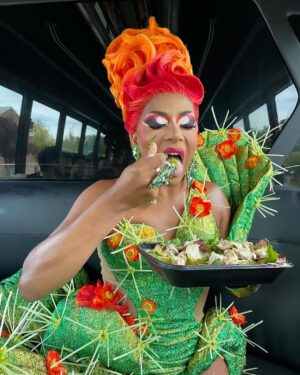 D.J. 'Shangela' Pierce Instagram - TWO MORE EMMYS FOR WE’RE HERE!! 🎉🎉 Thank u @televisionacad and Congratulations to the wardrobe and hair styling teams of season 3!!!! I’m so PROUD of the amazing talent shown by these brilliant LGBTQ+ artists, and the part their creative ideas played in telling the powerful stories of me @bobthedragqueen and @eurekaohara’s drag kids in each city. As we three OG hosts/co-producers move forward to new individual opportunities, this is a beautiful celebration of what’s been created and what’s to come! ❤️ The awards were specifically based on the St. George, Utah episode (S3, ep 2 on @streamonmax) … so swipe to see some pics!! And shout out to the @werehere S3 makeup teams who won their category the previous year. Last pic is all WH #TeamShangela in the desert!! 🌵

Team Shangela 
Wardrobe Stylists @diegomontoyastudio @rickyrey 
Tailoring @mindylamour 
Hair @wigsandgrace @tyyharris 
Makeup @lushiousmassacr 
Assistant @liamrileycb
📸 @gregendries 

And major love to all the other WH squad team awardees @realdominocouture @marcosquared @blakedannymakes @sharonjmalka 💕