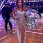 D.J. "Shangela" Pierce Instagram - wearing @waltercollection … 💕 i never won a mirrorball trophy, but I loved sparkling like one last night 🪩💃🏽 @dancingwiththestars