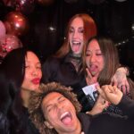 D.J. "Shangela" Pierce Instagram - Birthday shenanigans tonite all for u @sarahtannomakeup 💕🎂🎉