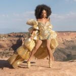 D.J. "Shangela" Pierce Instagram - When God gives you the light, no one can dim your shine ✨ Go forth and sparkle y’all xo 🫶🏽 📸 @gregendries, 2021 💄 @lushiousmassacr 👗 @diegomontoyastudio 💇🏽‍♀️ @wigsandgrace Grand Mesa, Grand Junction, Colorado