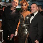 D.J. "Shangela" Pierce Instagram - brought my own lighting and definitely put it to use! 😁✨ great seeing so many friends last night, and even meeting new ones. Plus, more than $10 million was raised for HIV awareness and research. A FABULOUS NIGHT xo Thank you @ejaf!! West Hollywood, California