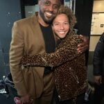 D.J. "Shangela" Pierce Instagram - I eased on down the road and got my whole life tonite at @thewizbway. MAJOR CONGRATS @mrbradybaby @deborahcox #NichelleLewis and the entire production!! 👏🏾 I’m so proud of yall! 💚 #TheWiz Pantages Theater, Hollywood