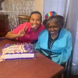 D.J. 'Shangela' Pierce Instagram - One year ago today we laid my sweet #Grangela to rest 🕊️ I miss you every day, Gram. But knowing you’re at peace brings me peace. The grief comes at the most random times and it’s been difficult without u here praying for me. But I’m pressing on, and doing my best. It was a gift to share your sweetness with the world. I love you and will honor u forever. 💜