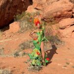 D.J. "Shangela" Pierce Instagram - if it’s up, then it’s stuck 🌵🧡😊 👗 @diegomontoyastudio @rickyrey 💄 @lushiousmassacr 💇🏽‍♀️ @wigsandgrace 💎 @roxbycox 📸 @liamrileycb Mojave Desert
