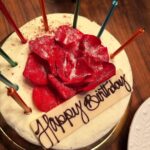 D.J. "Shangela" Pierce Instagram - Birthday shenanigans tonite all for u @sarahtannomakeup 💕🎂🎉