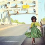 D.J. "Shangela" Pierce Instagram - Reposting this photo in honor of Dr. Martin Luther King Jr. Day … This was taken on the same bridge in Selma, Alabama where MLK started the historic march to Montgomery in support of African American voting rights. And now nearly 60 years later, we are still fighting for fairness in voting and equality across the board. But don’t be discouraged … BE IGNITED! To my fellow Black and Brown folk (and our allies), let’s honor the legacy of MLK and all those who marched, fought and died for the opportunities we have today. Let your voice be heard. VOTE. ✊🏾❤️ And also remember to be of service. To your community. To yourself. And to our world. Xo photo credit: @johnnieinstagram for @werehere