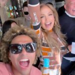 D.J. “Shangela” Pierce Instagram – Serving up good times and @delola with @jlo ❤️ WHAT A MOMENT!!!! @theabbeyweho #cantgetenough

my sweatshirt: custom design by @waltercollection The Abbey Food & Bar – West Hollywood