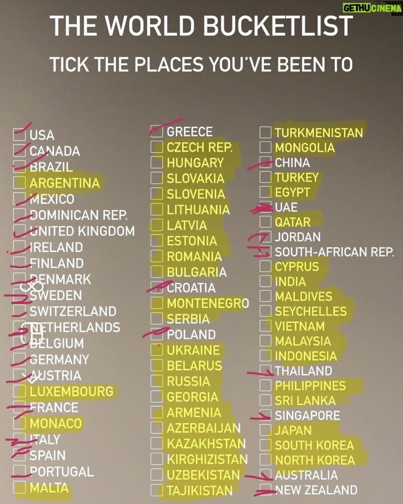D.J. "Shangela" Pierce Instagram - Saw this pop up on IG stories, and thought I’d chime in. So grateful to have connected with fans all around the world … but per this list, I’ve still got some world travelin’ to do … plus even some places that aren’t listed here! Shangie’s Next World Tour … where should I finally perform or return to??? I’m LISTENING!!⬇️⬇️⬇️