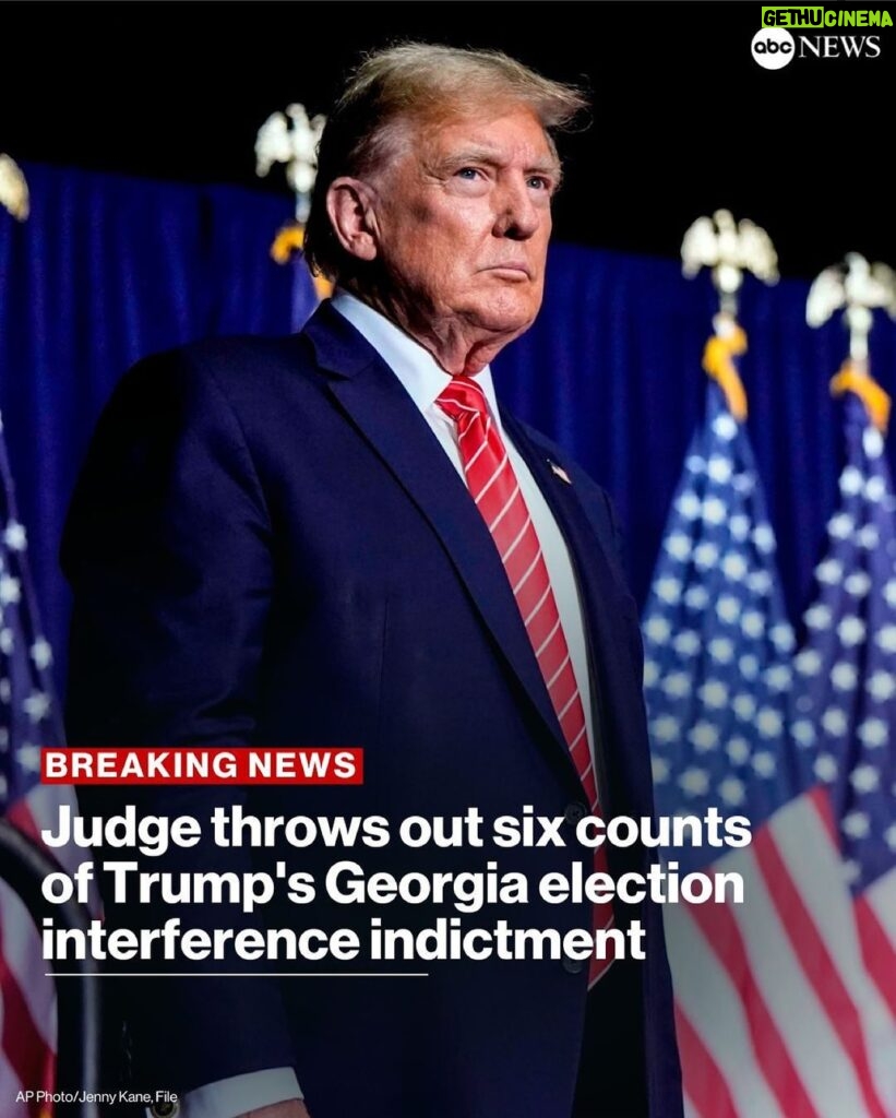 D.L. Hughley Instagram - Let’s be clear… 6 OUT OF 40!!! #TeamDL @abcnews : BREAKING: A Fulton County judge has thrown out six counts contained in the election interference indictment against Donald Trump and several of his co-defendants. Read more at link in bio.