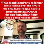 D.L. Hughley Instagram - ARE YOU PAYING ATTENTION? #TeamDL This ain’t your GrandPappy’s GOP!! 😵‍💫 Source - @thetnholler ICYMI — JUNIOR: “That Republican Party no longer exists. Taking over the RNC is the final blow. People have to understand MAGA is the new Republican Party. That is conservatism today.”