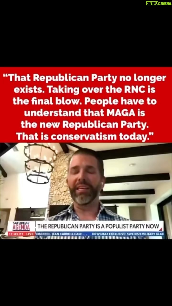 D.L. Hughley Instagram - ARE YOU PAYING ATTENTION? #TeamDL This ain’t your GrandPappy’s GOP!! 😵💫 Source - @thetnholler ICYMI — JUNIOR: “That Republican Party no longer exists. Taking over the RNC is the final blow. People have to understand MAGA is the new Republican Party. That is conservatism today.”