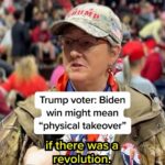 D.L. Hughley Instagram - “PHYSICAL TAKEOVER”?!?!! Take notice to how calm and matter-of-fact she is speaking. She is not emotionally charged, she doesn’t come off as a crazed lunatic (aside from all the Trump Merch she’s drenched in). She seems like someone you would encounter everyday; maybe a school teacher who’s inclined to talk about the benefits of slavery or a loan officer at Navy Federal. The fact that people can so openly talk about overthrowing the Government is insane. I wonder if she got a visit from the #FBI or #CIA or is that reserved for comedians that make jokes about Presidents. This is being spoken about OPENLY, imagine the conversations behind closed doors! #TeamDL Source - @msnbc : “Total mayhem.” @vaughn_hillyard talks to a Trump supporter who believes that physical violence may need to be used to get Donald Trump back in the White House if Joe Biden wins the election in November. When asked if the loss of human life could be a result of the effort, the supporter responded, “It could be. It’s called collateral damage and the cost of war.”