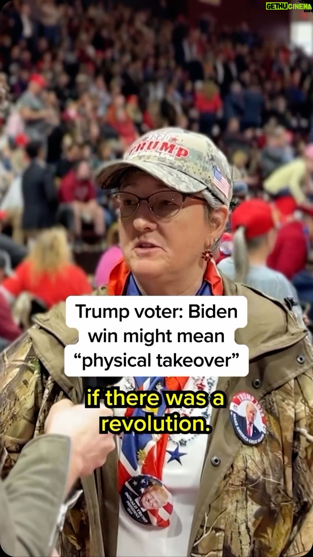 D.L. Hughley - 31.2K Likes - “PHYSICAL TAKEOVER”?!?!! Take notice to how calm and matter-of-fact she is speaking. She is not emotionally charged, she doesn’t come off as a crazed lunatic (aside from all the Trump Merch she’s drenched in). She seems like someone you would encounter everyday; maybe a school teacher who’s inclined to talk about the benefits of slavery or a loan officer at Navy Federal.
The fact that people can so openly talk about overthrowing the Government is insane. I wonder if she got a visit from the #FBI or #CIA or is that reserved for comedians that make jokes about Presidents. This is being spoken about OPENLY, imagine the conversations behind closed doors! #TeamDL
Source - @msnbc :
“Total mayhem.” @vaughn_hillyard talks to a Trump supporter who believes that physical violence may need to be used to get Donald Trump back in the White House if Joe Biden wins the election in November. When asked if the loss of human life could be a result of the effort, the supporter responded, “It could be. It’s called collateral damage and the cost of war.”