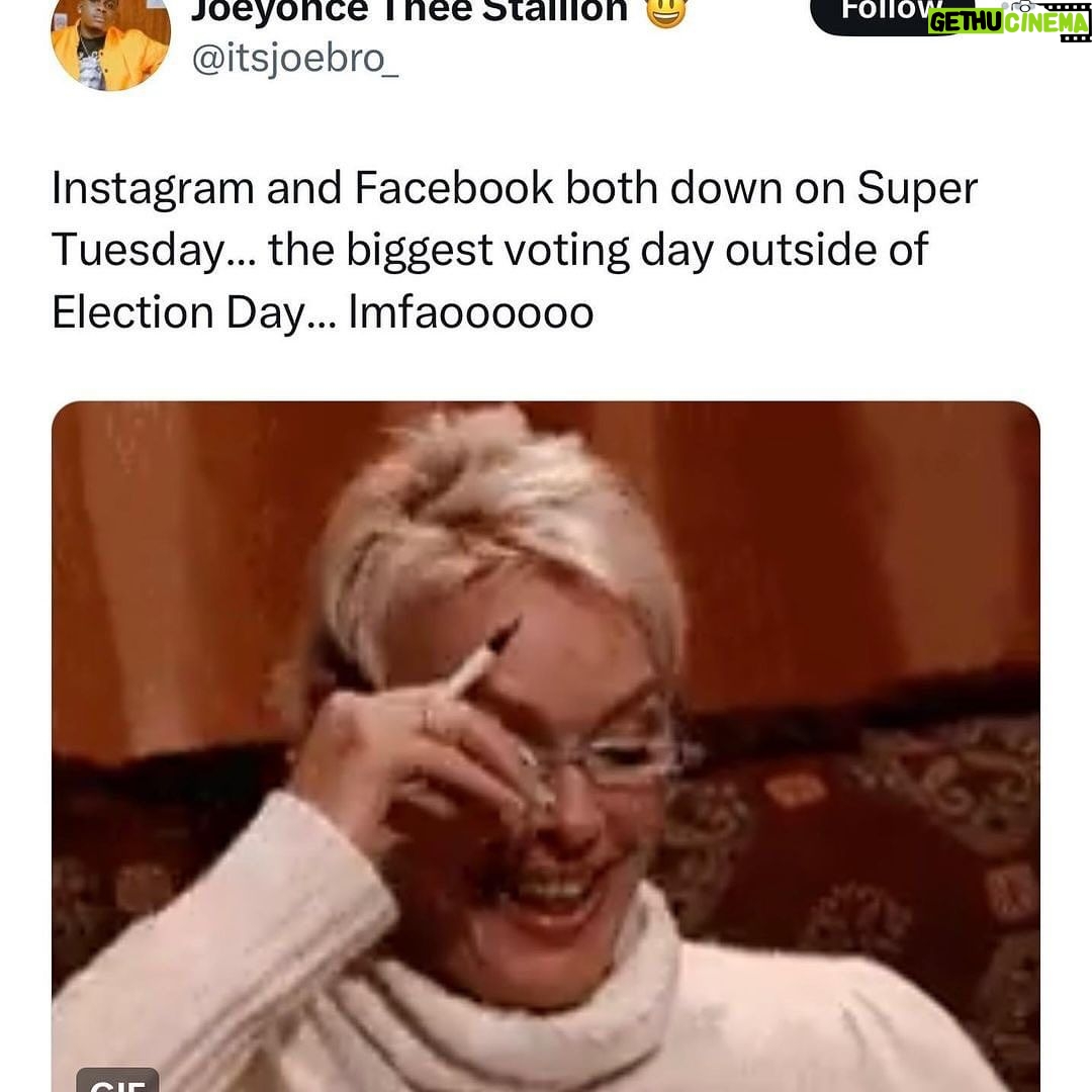 D.L. Hughley Instagram - Don’t act like I was the only one!! 🙄😩🤣 #TeamDL On #PrimaryElectionDay though… HMMMMM🤔 Source - @hollywoodunlocked : HU Staff: Kecia Gayle @Kecia.Kae Another day, another outage: This morning of Super Tuesday, social media platforms including Facebook, Instagram, Messenger, and Threads, experienced massive outages, leaving millions of users frustrated and unable to access their accounts. The outages, which began around 9 a.m. ET, came at a critical time as primary elections were underway across the country. __________________________________________________ According to reports from Downdetector, hundreds of thousands of users were impacted by the outage, with many experiencing issues such as being logged out of their accounts and unable to log back in. The timing of the outage could not have been worse, as polls were opening for primary voters and users were left scrambling for alternative ways to stay informed and connected. _________________________________________________ Andy Stone, the director of communications for Meta, the parent company of Facebook, acknowledged the issue in a statement, saying, “We’re aware people are having trouble accessing our services. We are working on this now.” The lack of a clear timeline for when the services would be fully restored only added to the frustration of users who rely on these platforms for communication and information. However, now that some are starting to regain access to their accounts, social media users are reacting to this latest incident online, __________________________________________________ Click link in bio to read full story on Hollywoodunlocked.com 📸: Getty Images