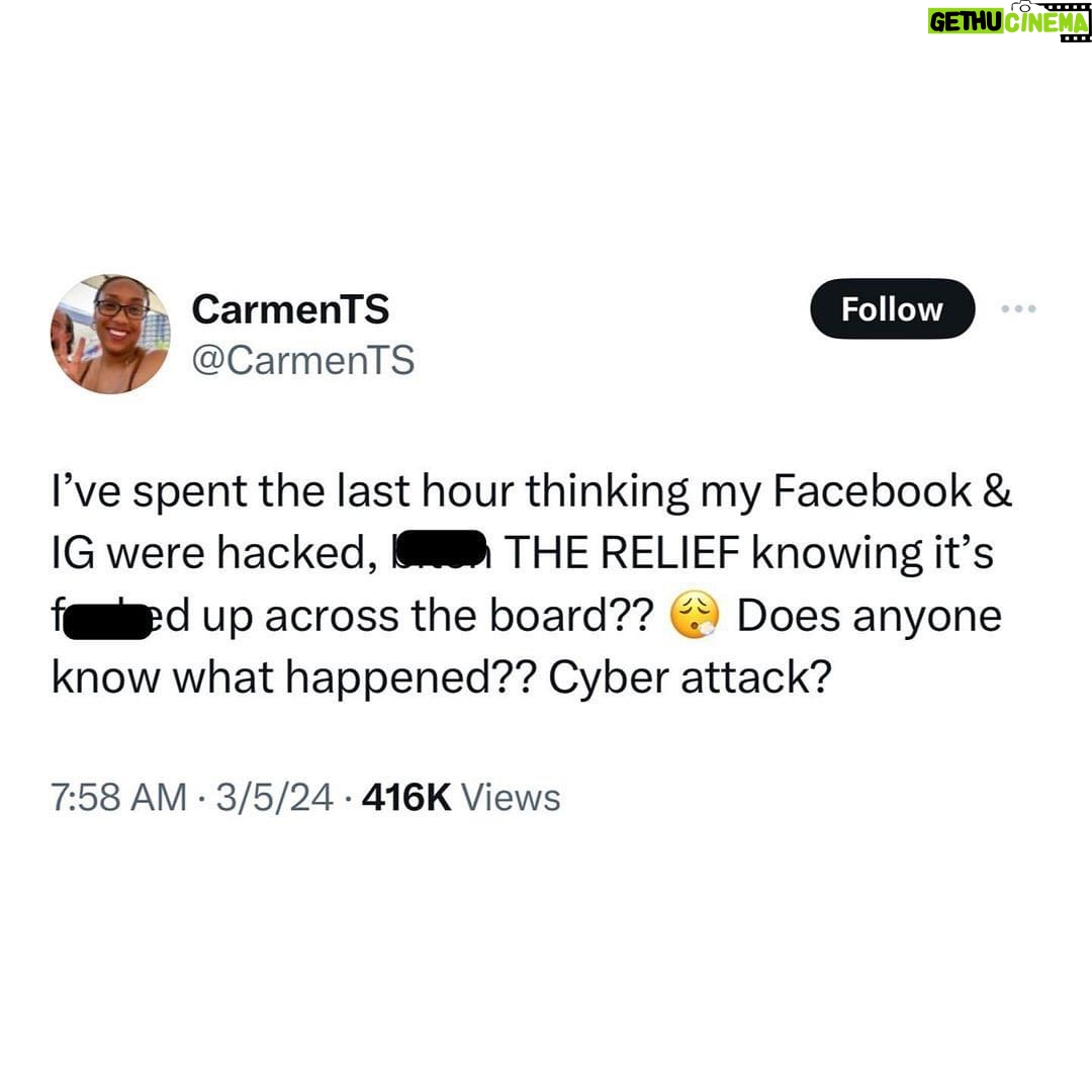 D.L. Hughley Instagram - Don’t act like I was the only one!! 🙄😩🤣 #TeamDL On #PrimaryElectionDay though… HMMMMM🤔 Source - @hollywoodunlocked : HU Staff: Kecia Gayle @Kecia.Kae Another day, another outage: This morning of Super Tuesday, social media platforms including Facebook, Instagram, Messenger, and Threads, experienced massive outages, leaving millions of users frustrated and unable to access their accounts. The outages, which began around 9 a.m. ET, came at a critical time as primary elections were underway across the country. __________________________________________________ According to reports from Downdetector, hundreds of thousands of users were impacted by the outage, with many experiencing issues such as being logged out of their accounts and unable to log back in. The timing of the outage could not have been worse, as polls were opening for primary voters and users were left scrambling for alternative ways to stay informed and connected. _________________________________________________ Andy Stone, the director of communications for Meta, the parent company of Facebook, acknowledged the issue in a statement, saying, “We’re aware people are having trouble accessing our services. We are working on this now.” The lack of a clear timeline for when the services would be fully restored only added to the frustration of users who rely on these platforms for communication and information. However, now that some are starting to regain access to their accounts, social media users are reacting to this latest incident online, __________________________________________________ Click link in bio to read full story on Hollywoodunlocked.com 📸: Getty Images