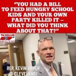 D.L. Hughley Instagram – TENNESSEE REPUBLICANS: “PRO LIFE”
ALSO TENNESSEE REPUBLICANS: “🗣️F*#K THOSE KIDS”
#TeamDL

@thetnholler :
WATCH: “You had a bill to feed hungry school kids but your own party killed it. What did you think about that?” 

Republicans blocked bills to feed kids from @Kevin Raper (R) & jrclemmons (D)— yet push a $1.6 BILLION corporate tax break + hundreds of millions for vouchers.