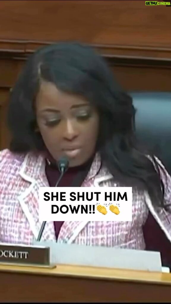 D.L. Hughley Instagram - @repjasmine stays giving them the business!! Source - @meidastouch : Rep. Jasmine Crockett takes down Republican witness Bobulinski as he tries to interrupt her. Follow @meidastouch for updates